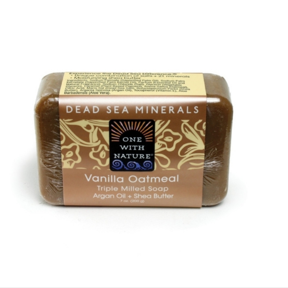 Vanilla Oatmeal Shea/Argan Soap - 7 oz.